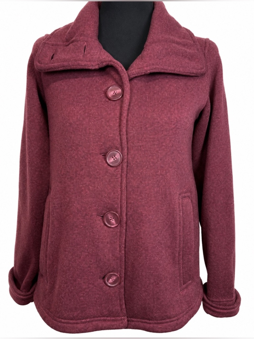 Patagonia Women's Better Sweater Swing Jacket Extra Small Maroon